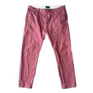 J.crew red chinos
